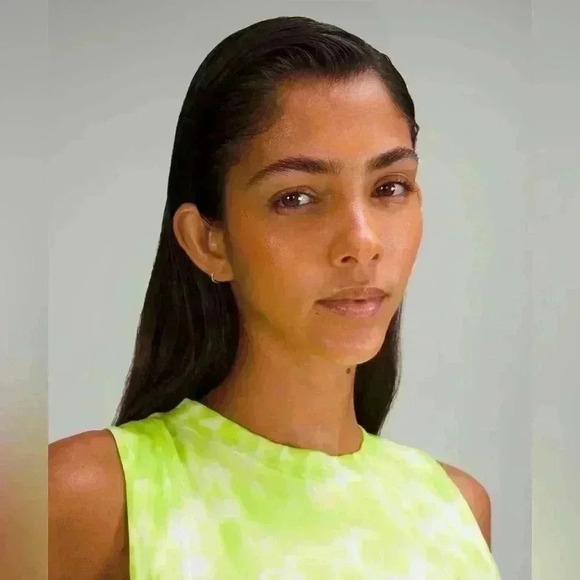 Lululemon All Yours Cropped Cotton Tank Top *Tie Dye - Picture 4 of 6